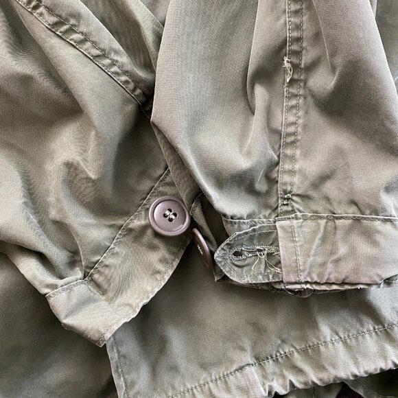 vintage army extreme cold weather fishtail parka with lining no hood  M65 - Picture 12 of 15